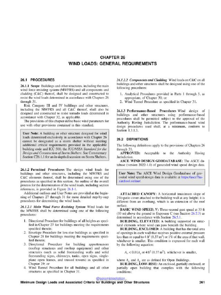 ASCE 7-22 WInd Chapter | PDF