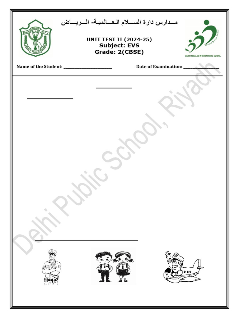 Evs Unit Test 2 | PDF