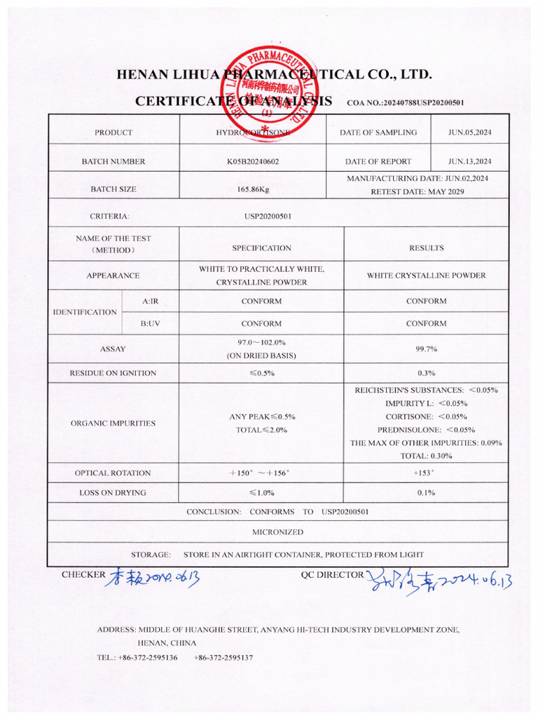 COA | PDF