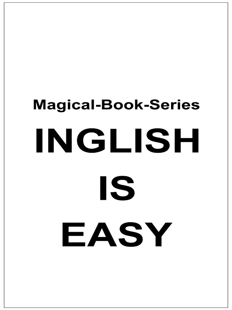 English Magical Book | PDF