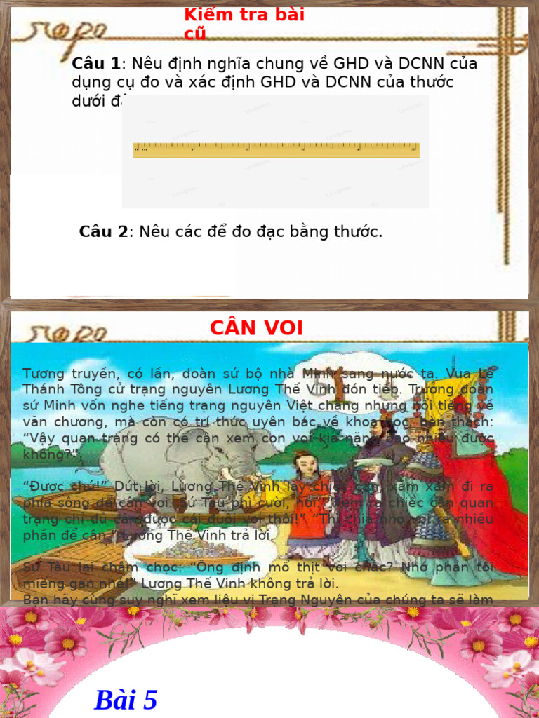Bài 4, 5 - Lý Lớp 6 | PDF