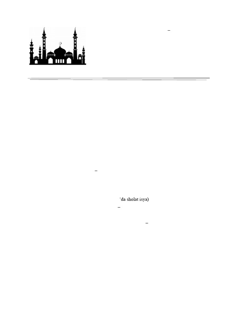 Undangan Mushollah | PDF