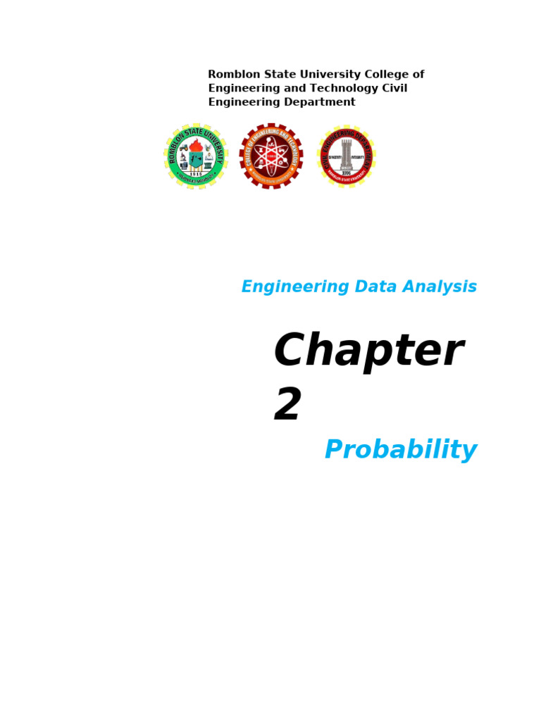 Probability: Engineering Data Analysis | PDF