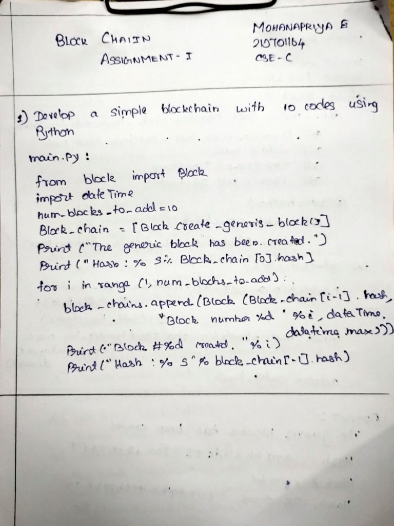Assignment 1 | PDF