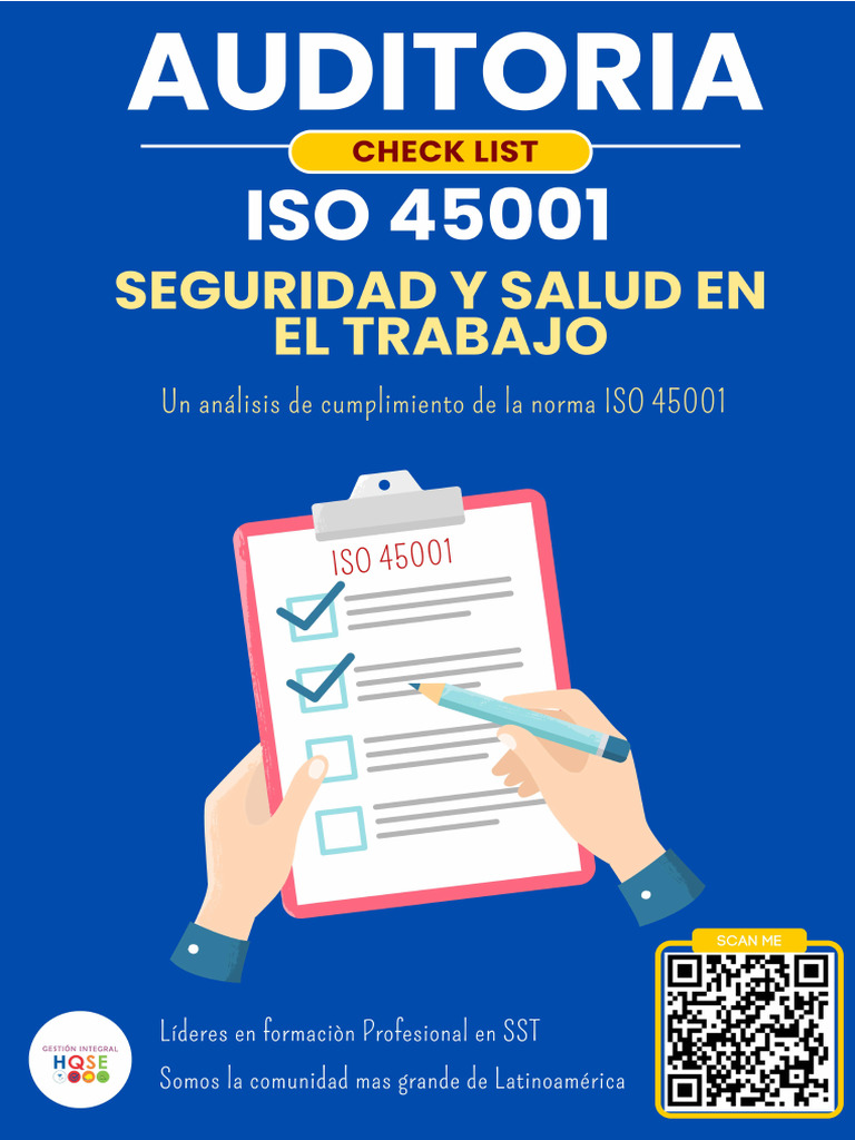 Auditoria ISO 45001 | PDF