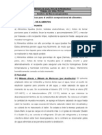 Análisis de Macrocomponentes en Alimentos