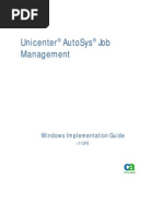 Unicenter AutoSys Job Management - Cluster