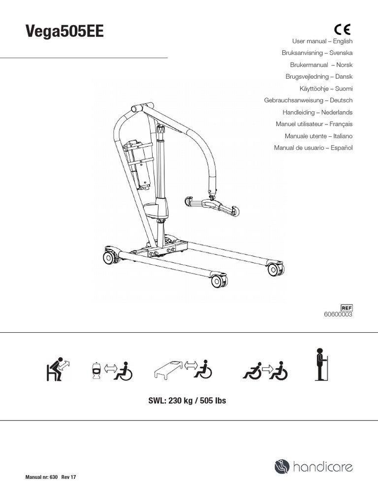Manual Vega505EE Multilingual Rev 17 3 | PDF