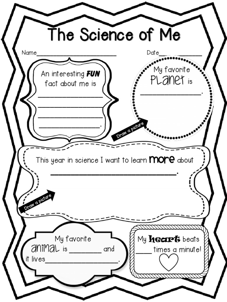 The Science Of Me My Favorite Is An Interesting Fact About Me Is Pdf
