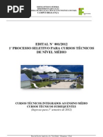 Edital OFICIAL 01_2012_Processo Seletivo dos Cursos TÃ©cnicos