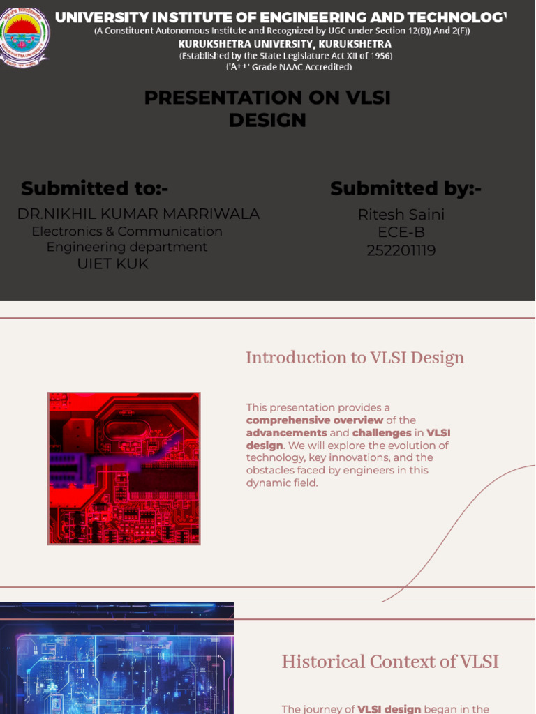 Slidesgo Advancements and Challenges in Vlsi Design A Comprehensive ...