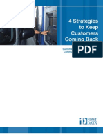 4 Strategies To Keep Customers Coming Back: Customer Retention Strategies For Community Financial Institutions