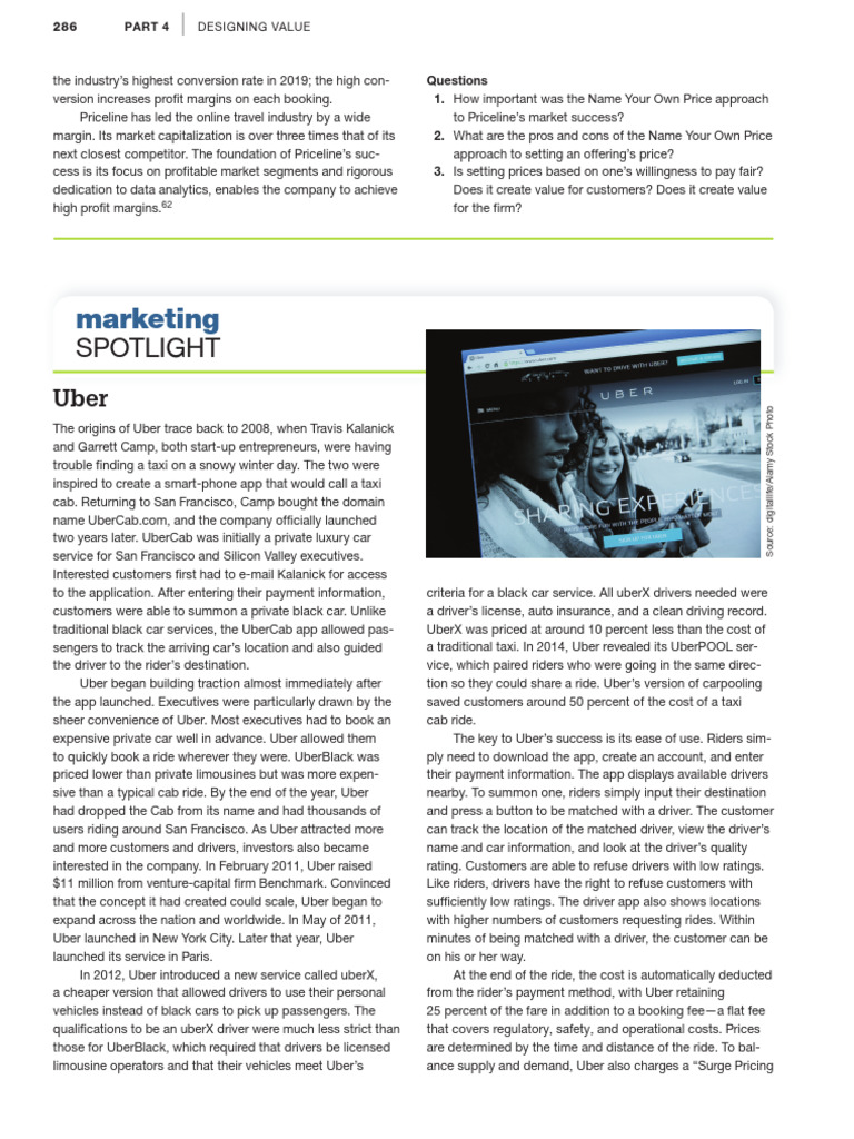 Uber's Evolution: From Luxury to Ridesharing | PDF | Pricing ...
