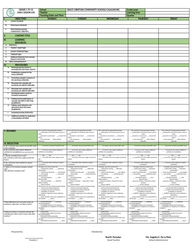 DLL English Format | PDF