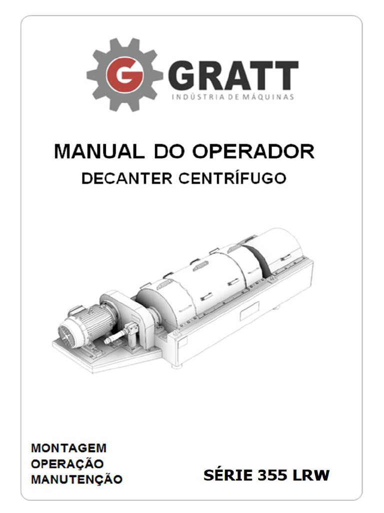 Manual GMT 355 LRX Decanter | PDF