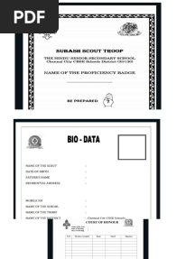 Yoga Proficiency Badge