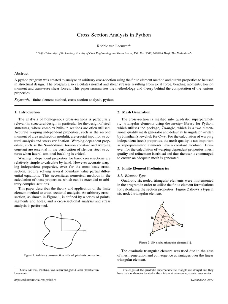 Cross Section | PDF