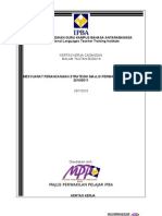 Contoh Paperwork Kursus Kepimpinan MPP 2010
