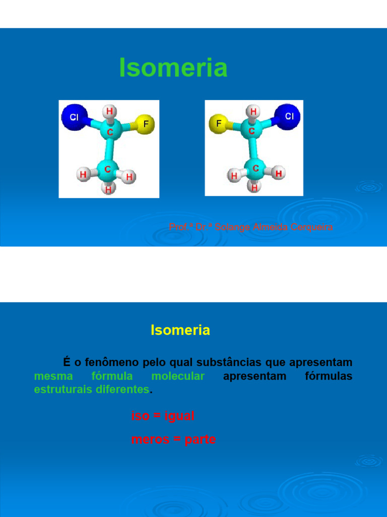 Isomeria | PDF