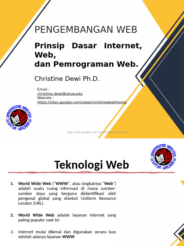Pertemuan II (Prinsip Dasar Internet) | PDF