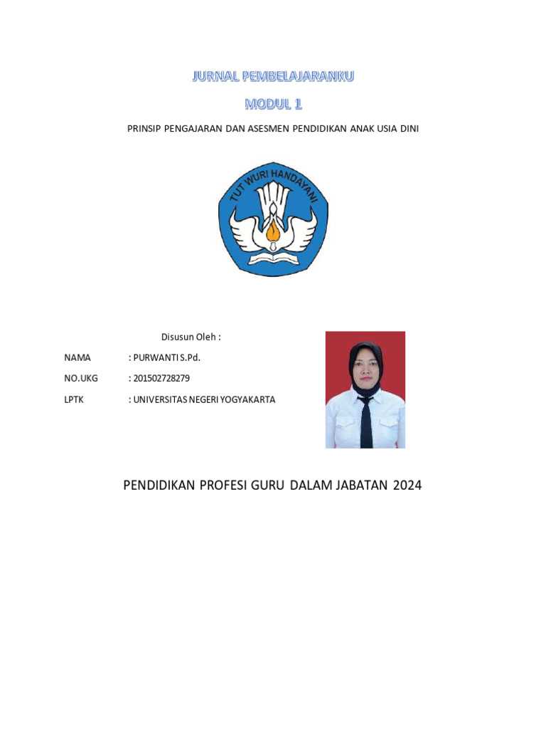 Jurnal Modul 1 PAUD | PDF