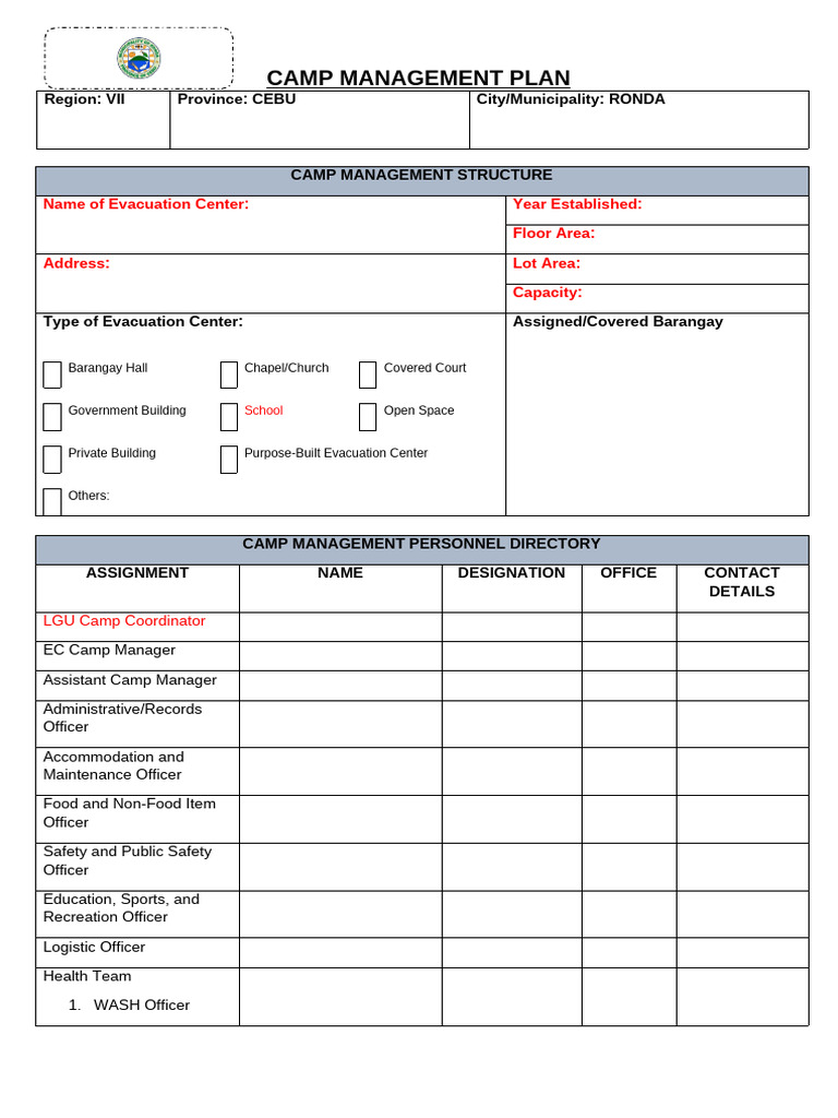 camp-management-plan-pdf