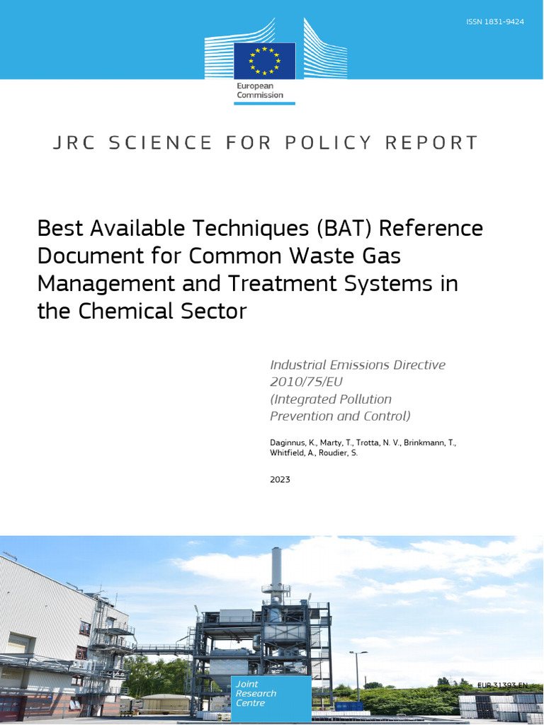 WGC BREF 2023 For Publishing ISSN 1831-9424 Final 1 Revised | PDF