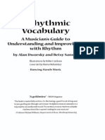 A Rhythmic Vocabulary