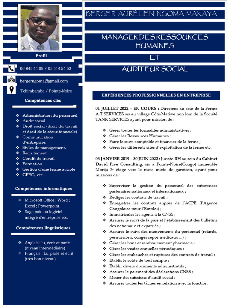 Berger CV Act 1 | PDF