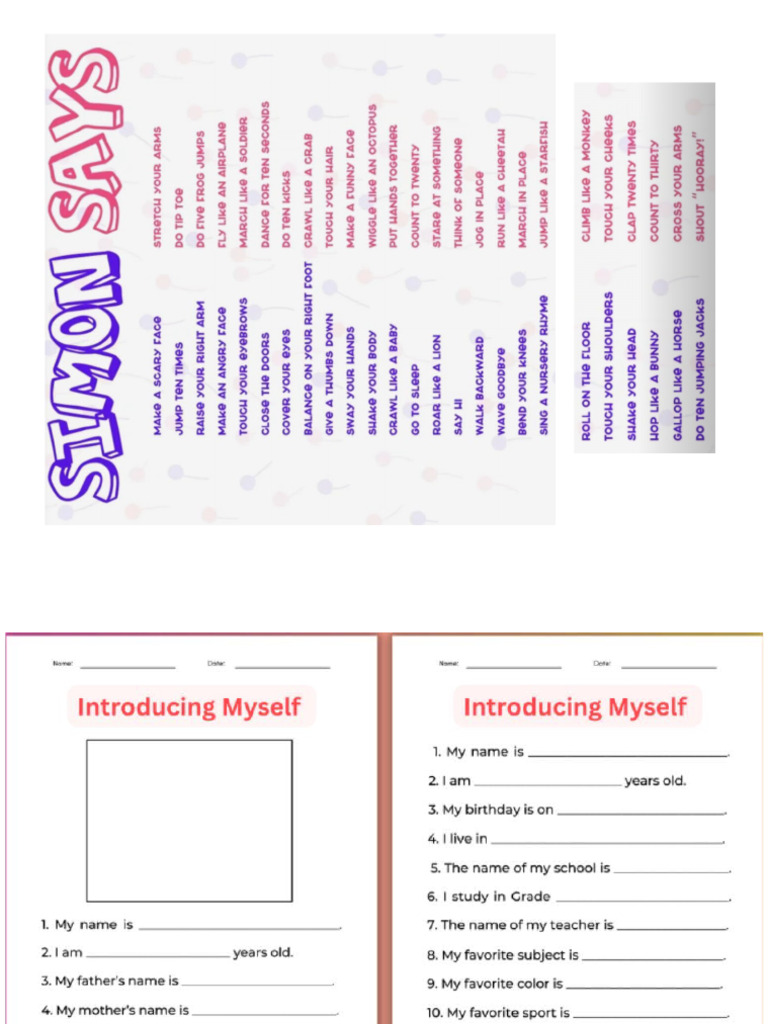 self-introduction-activities-pdf