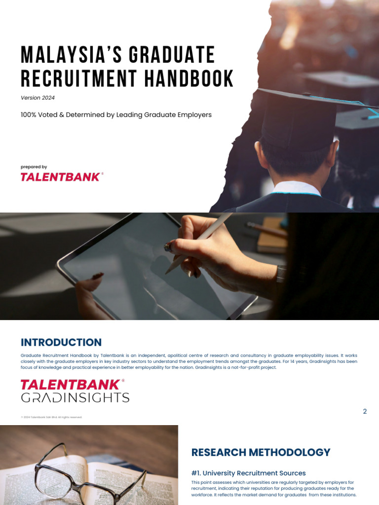 Talentbank Graduate Recruitment Handbook 2024 | PDF