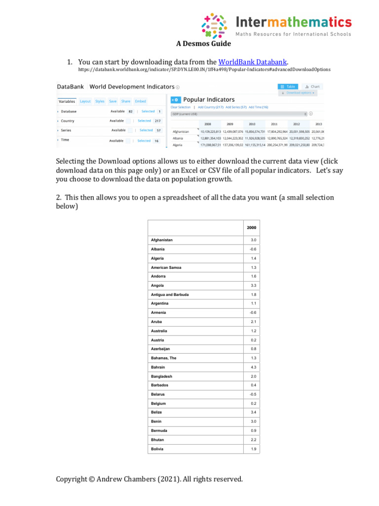 Desmos Guide | PDF