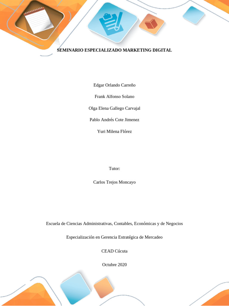 Plan De Marketing Mix Digital Pdf