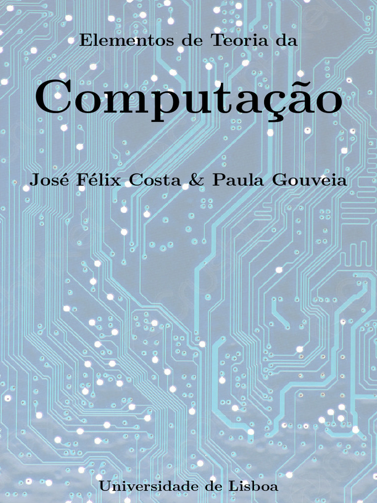 Elementos de Teoria Da Computação - Univ - Lisboa | PDF