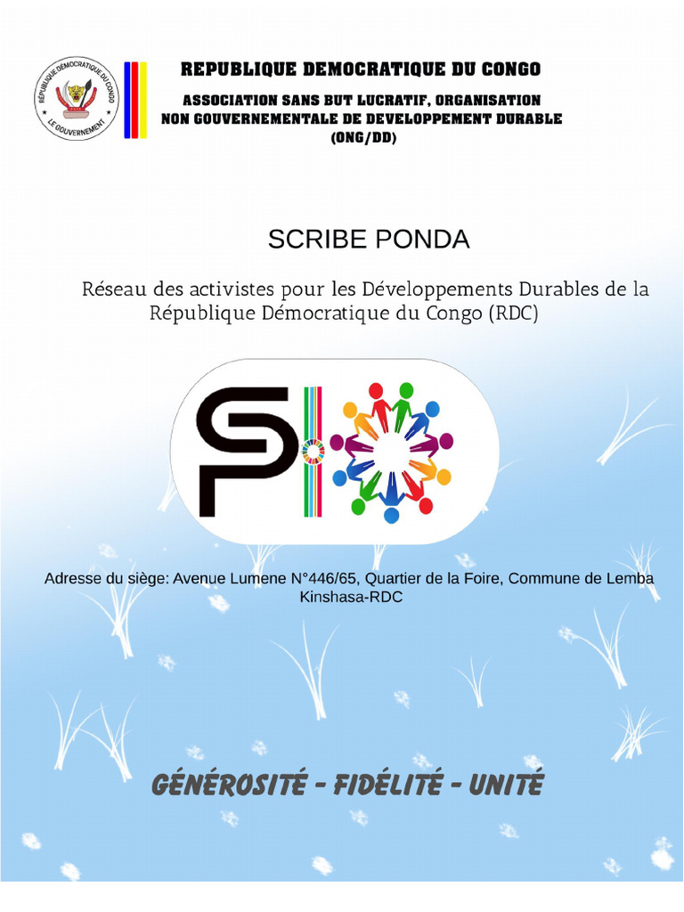 Statut SP-PONDA | PDF