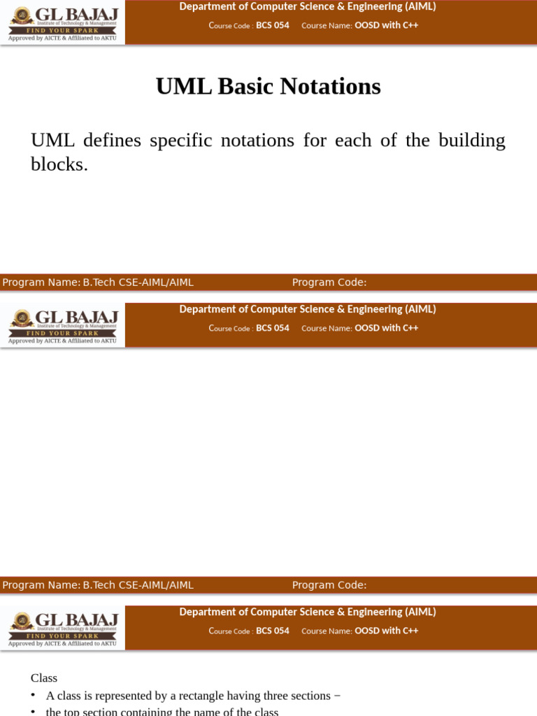 2) UML Basic Notations | PDF