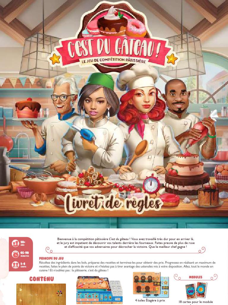 Livret de Regles, C'est Du Gâteau | PDF