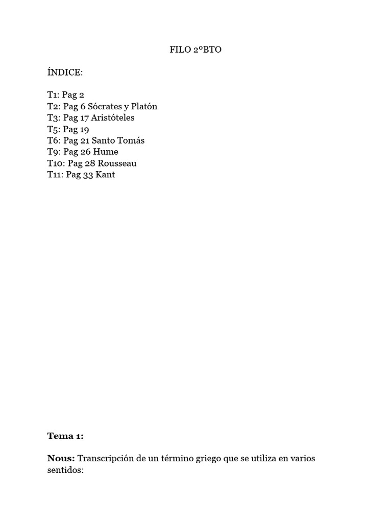 Filo 2 BTO | PDF