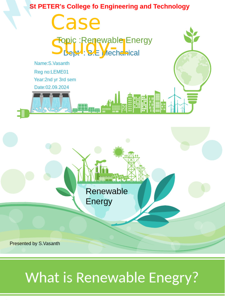 Renewable Energy | PDF