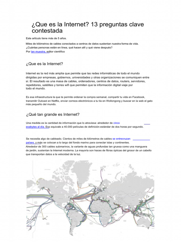 What Is The Internet | PDF