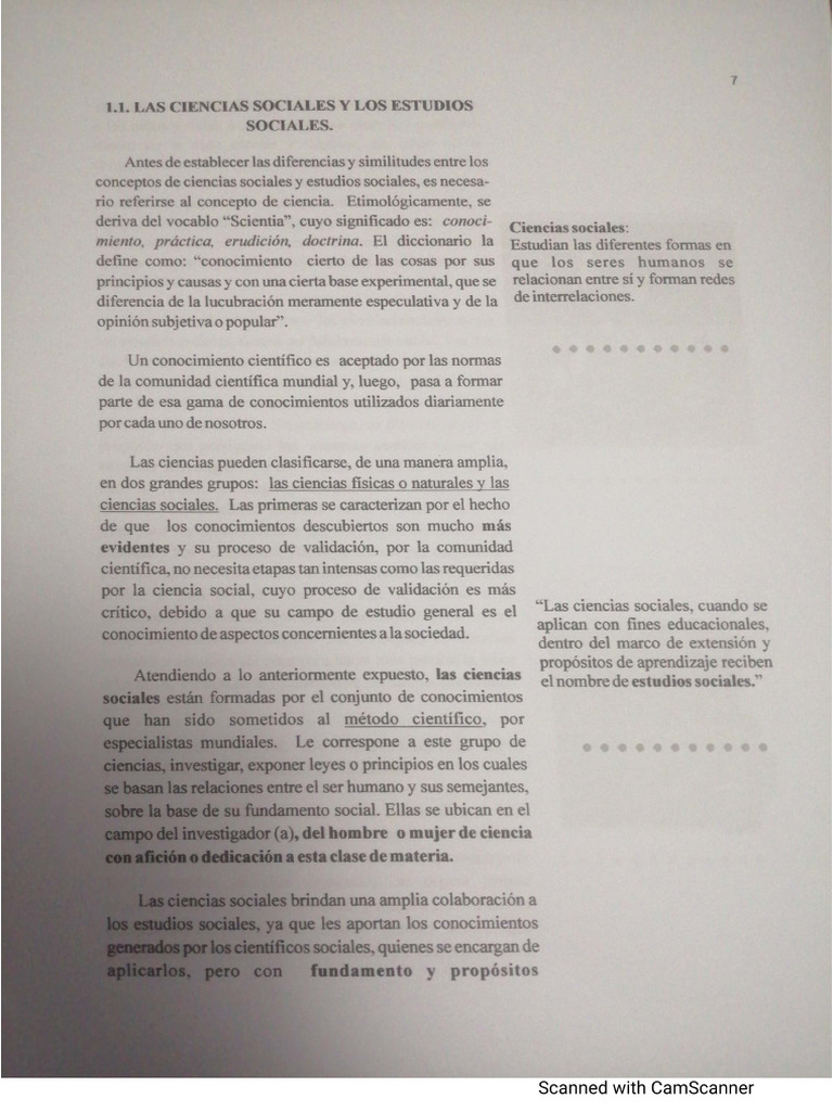 Material de Ciencias Sociales y Estudios Sociales | PDF