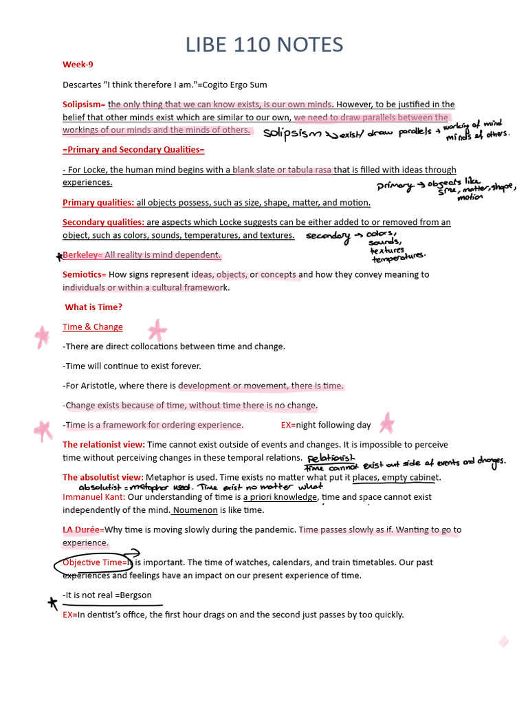 Libe110 Notes2 | PDF