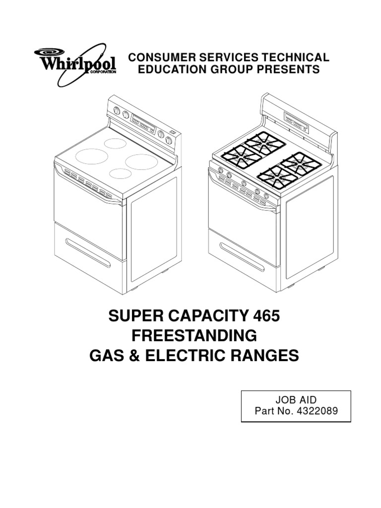 Whirlpool Oven Manual PDF Oven Relay