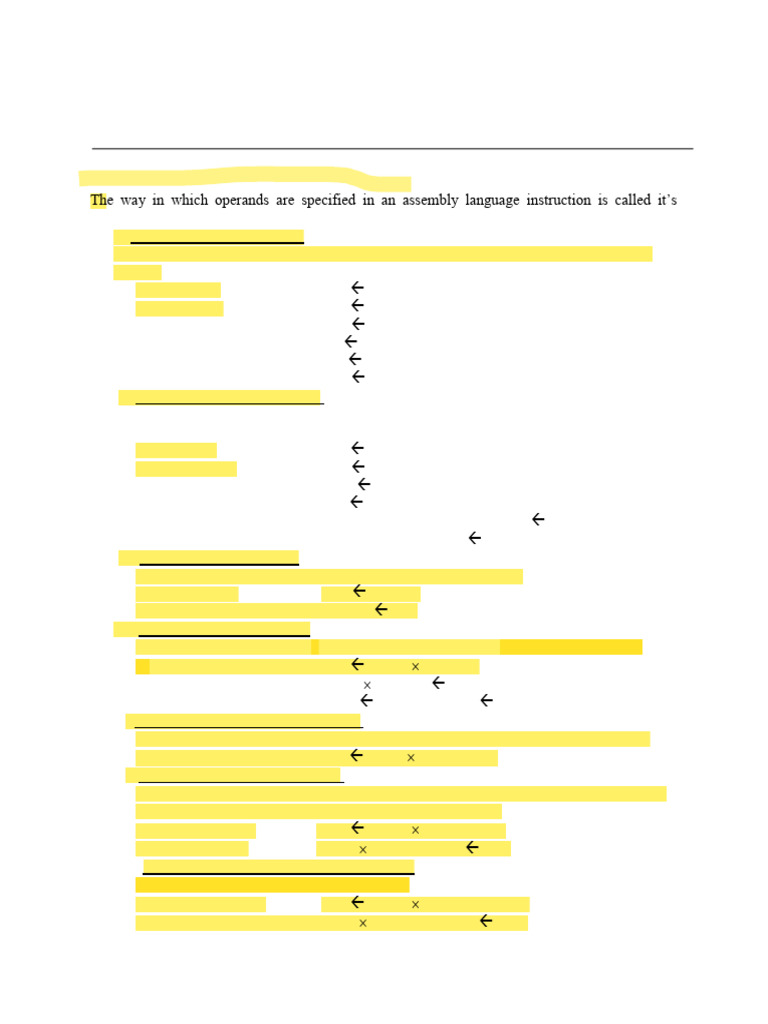 Unit 2 Programming and Interrupt Structure: Register Addressing Mode | PDF