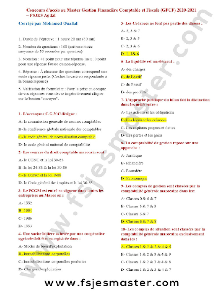 GFCF Correction | PDF