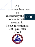 Meeting Sign