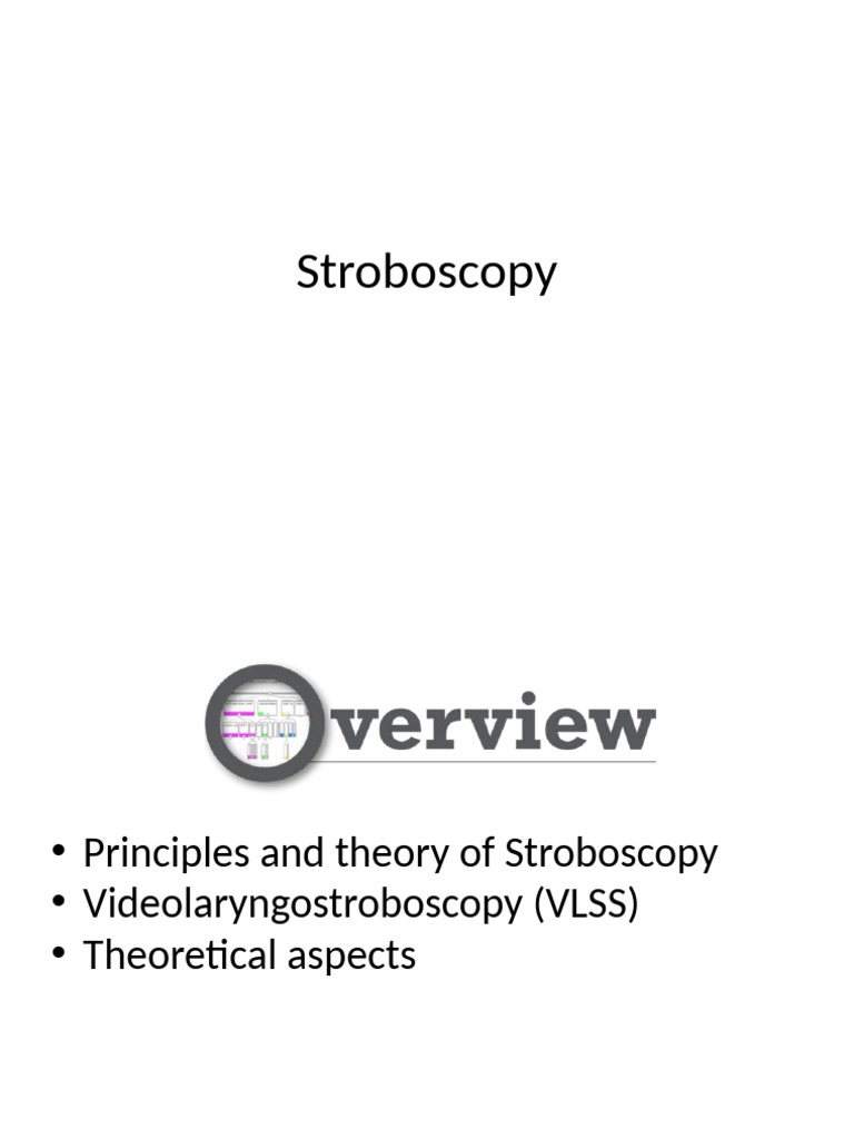 Stroboscopy BASLP | PDF