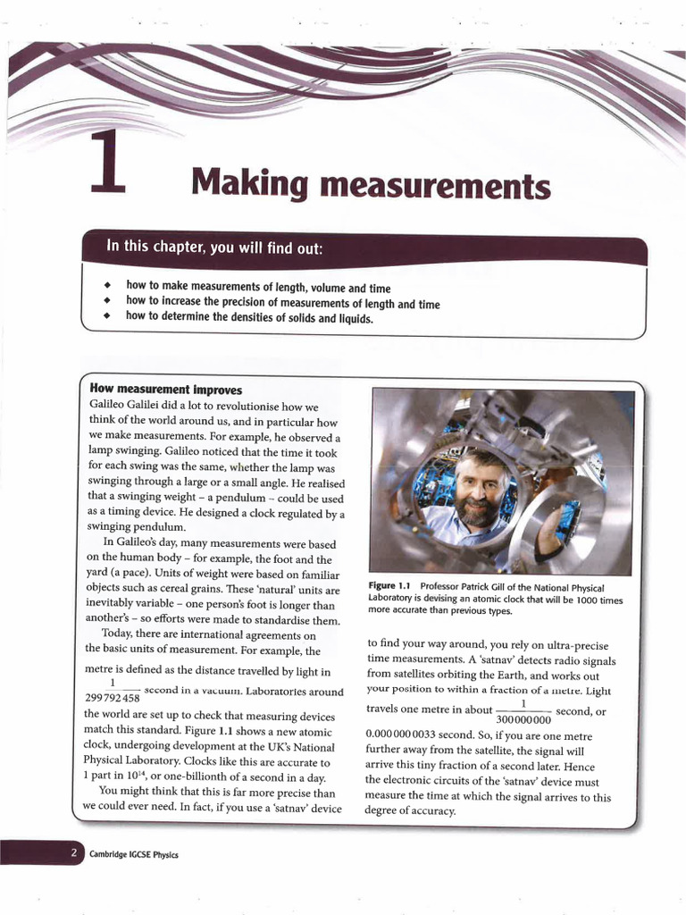 Making Measurements | PDF