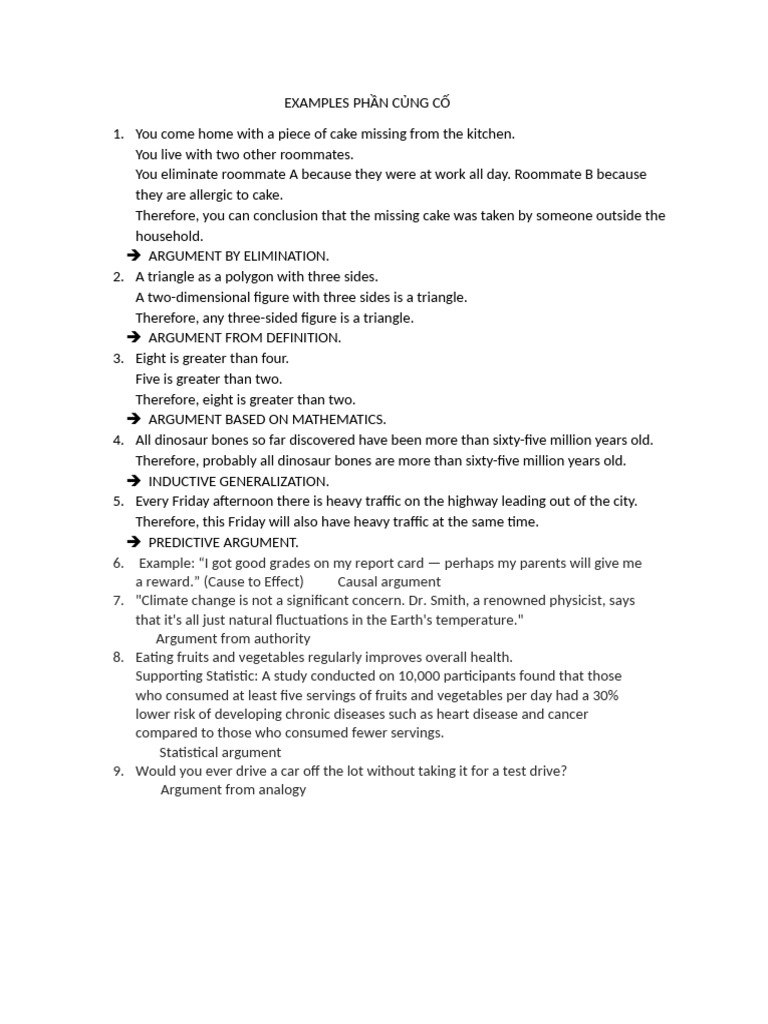 EXAMPLES | PDF