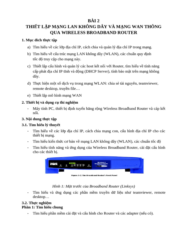 Bai 2 Wireless Lan Va Broadband Router | PDF